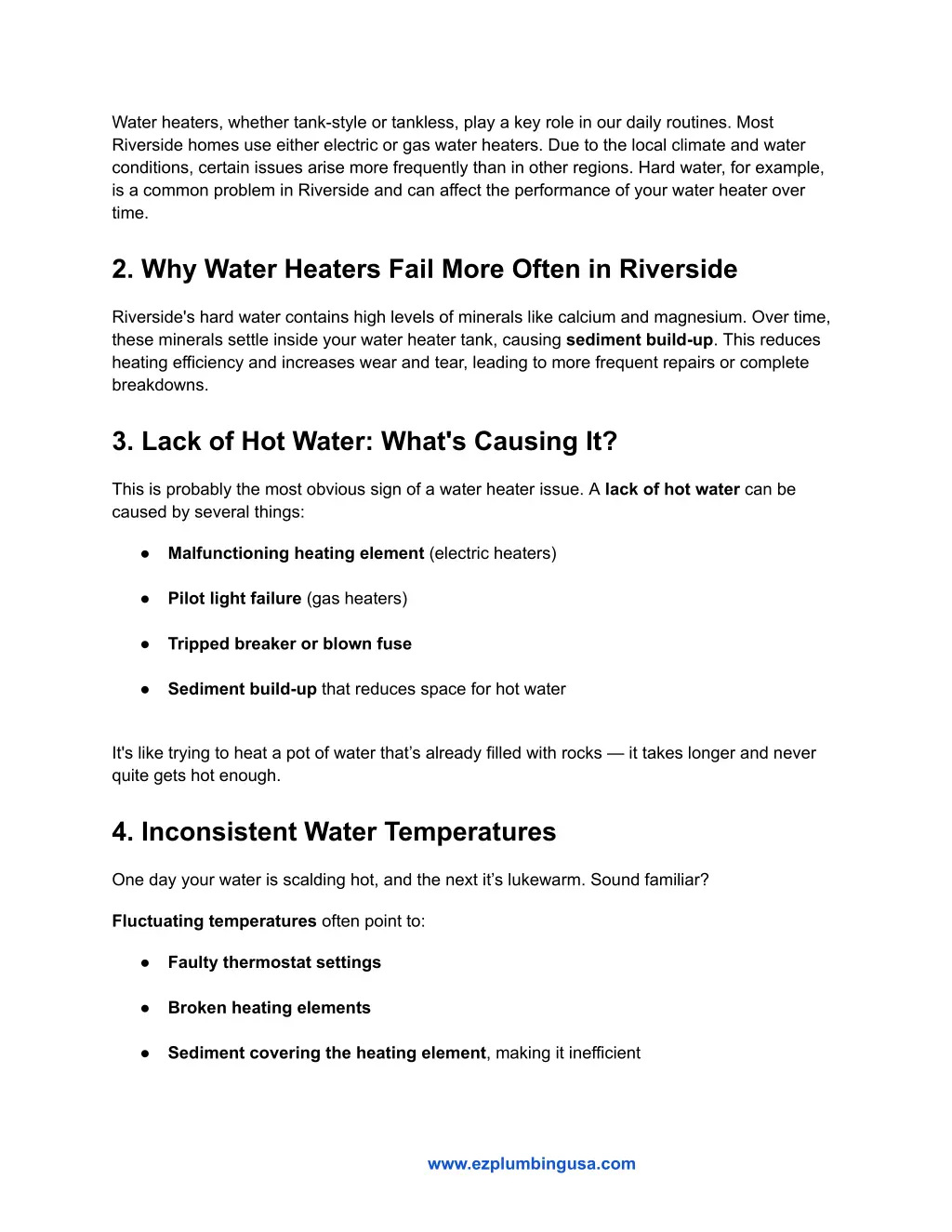 water heaters whether tank style or tankless play