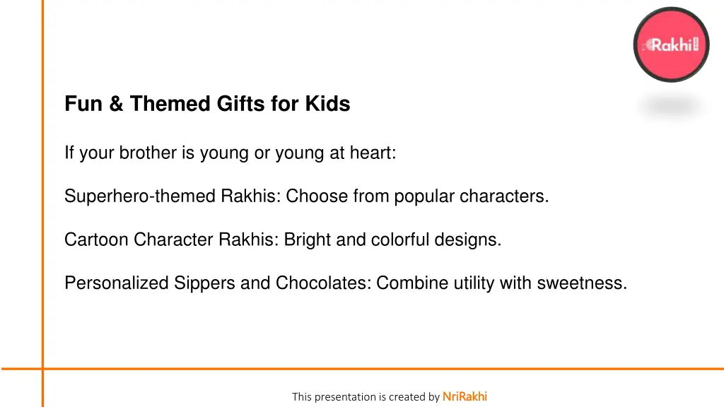 fun themed gifts for kids