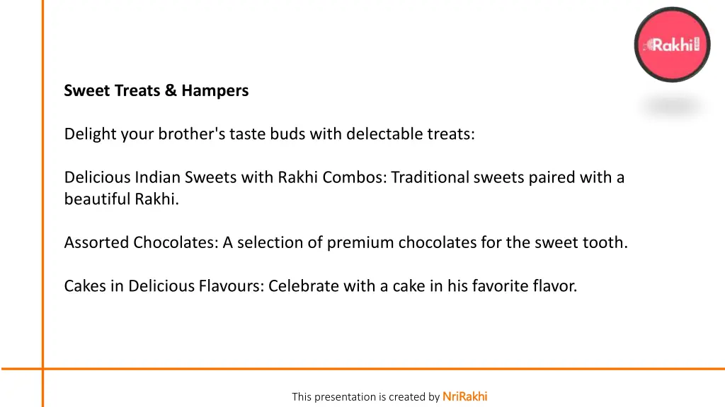 sweet treats hampers