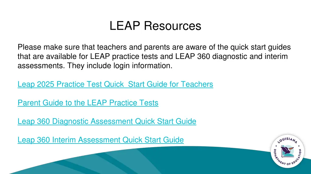 leap resources