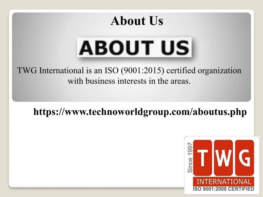 about us
