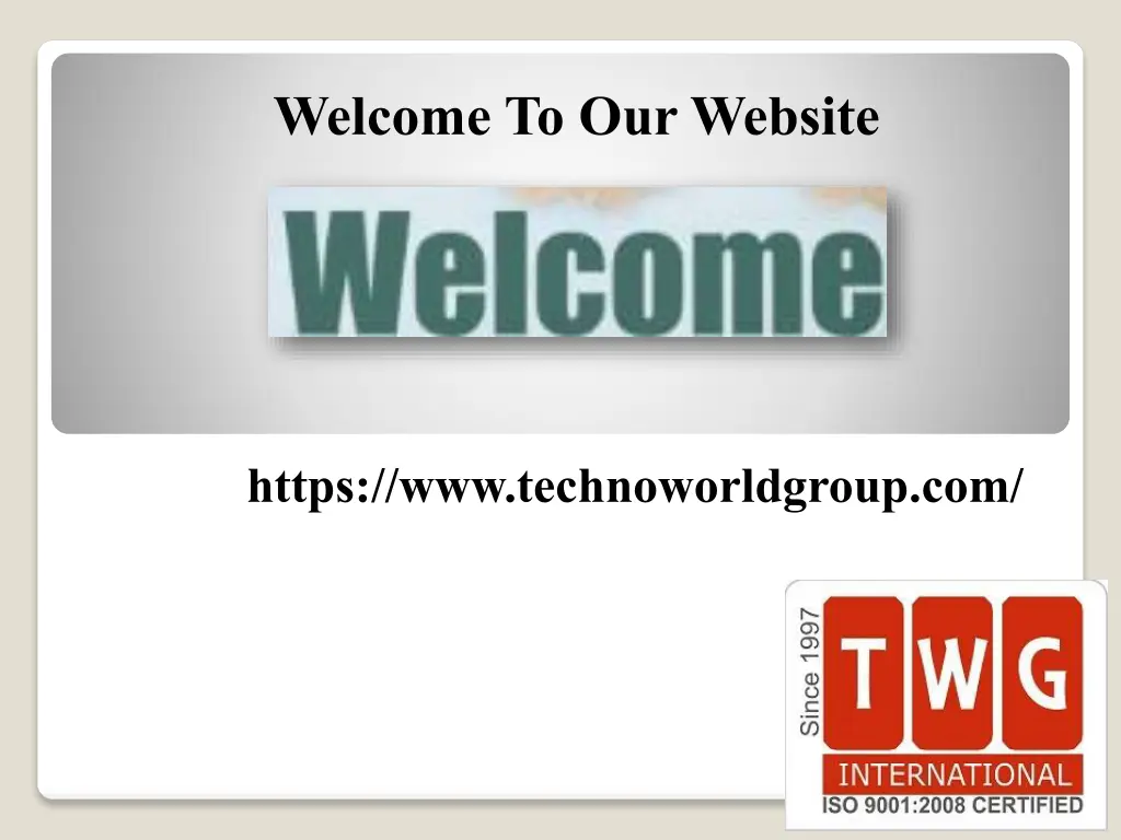 welcome to our website