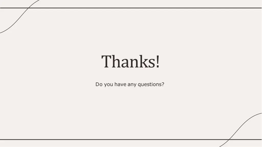 thanks