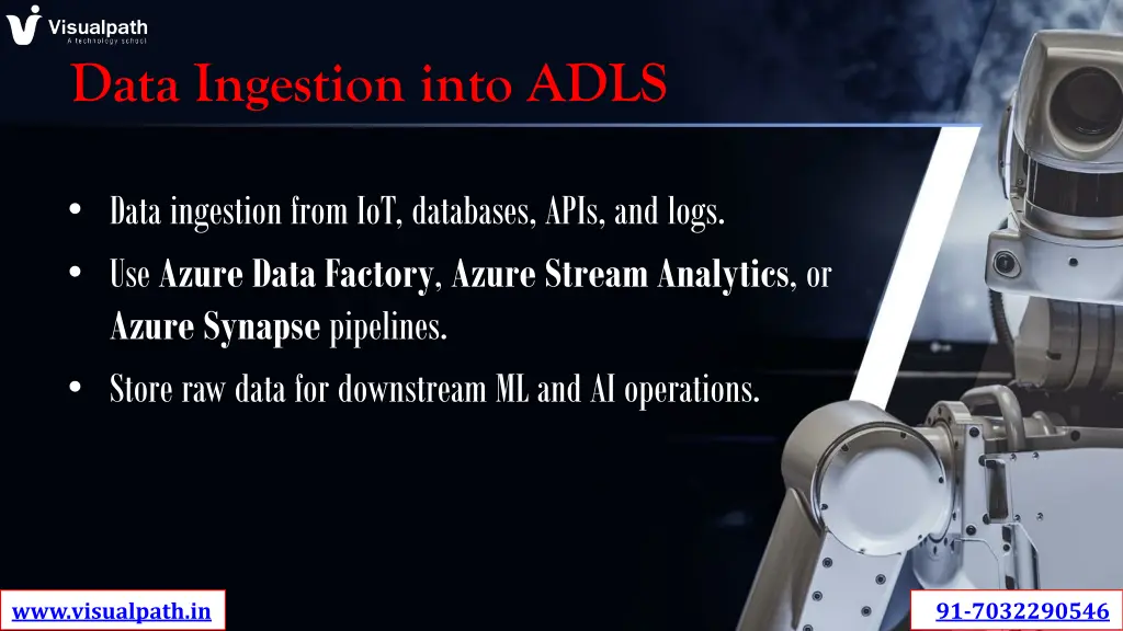 data ingestion into adls
