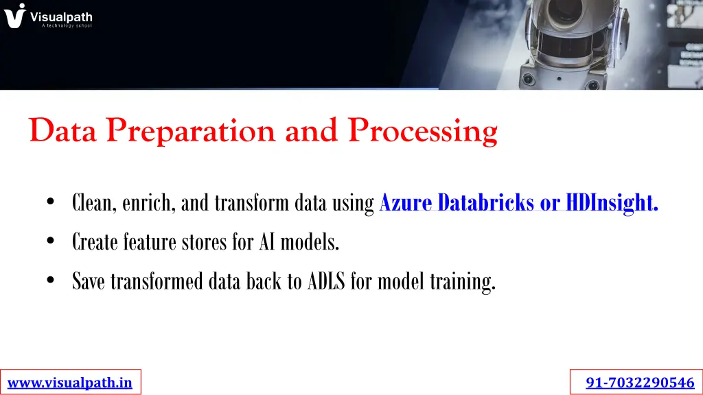 data preparation and processing