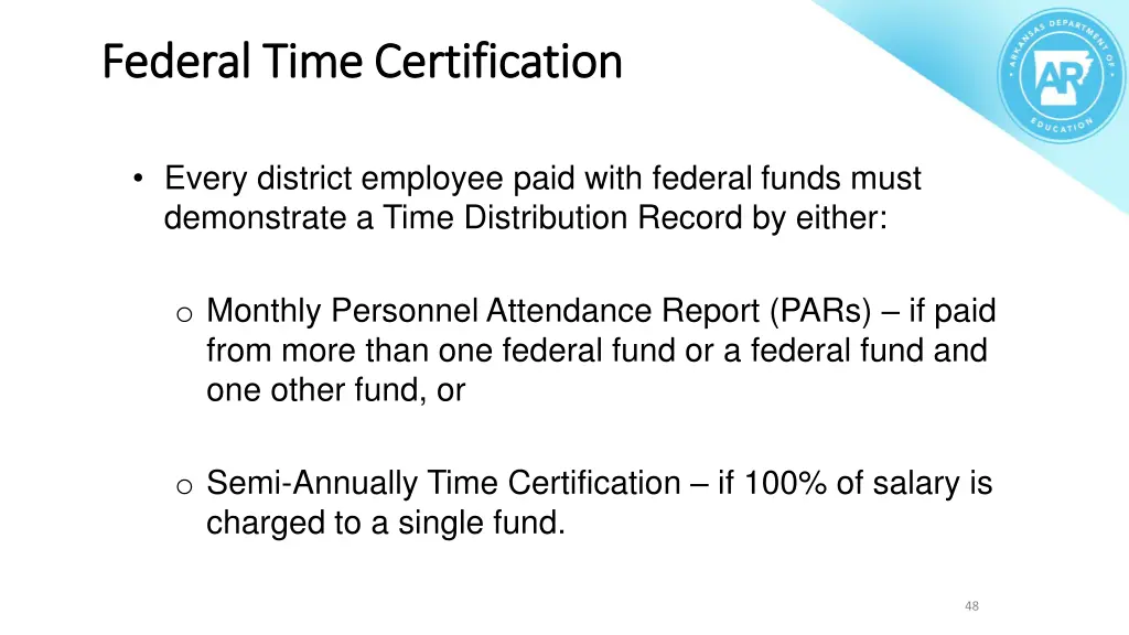 federal federal time