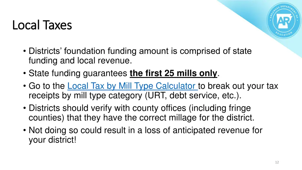 local taxes local taxes