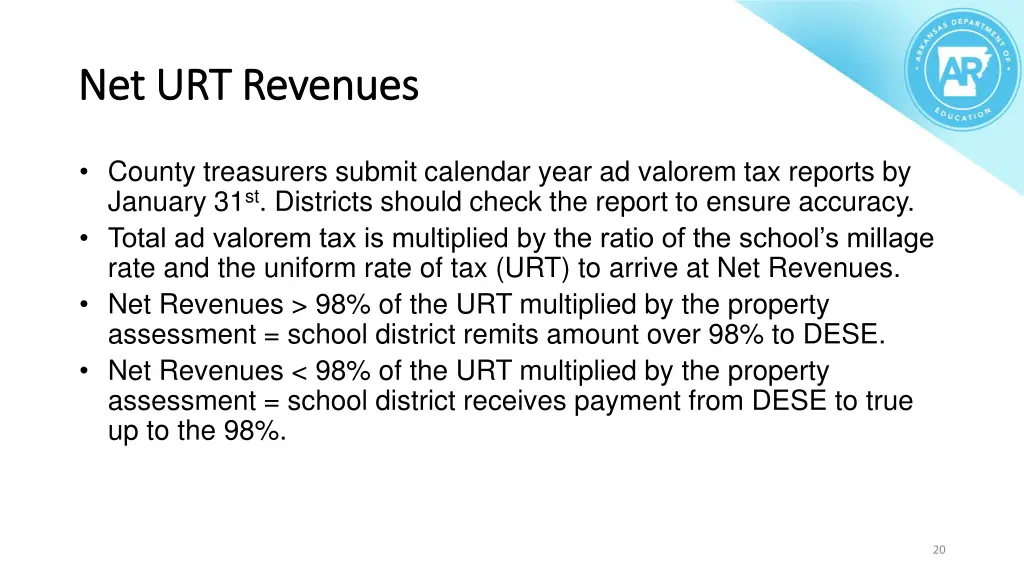 net urt revenues net urt revenues