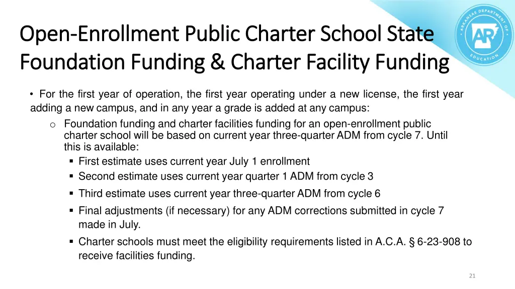 open open enrollment public charter enrollment