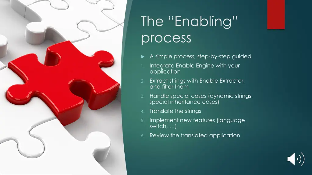 the enabling process