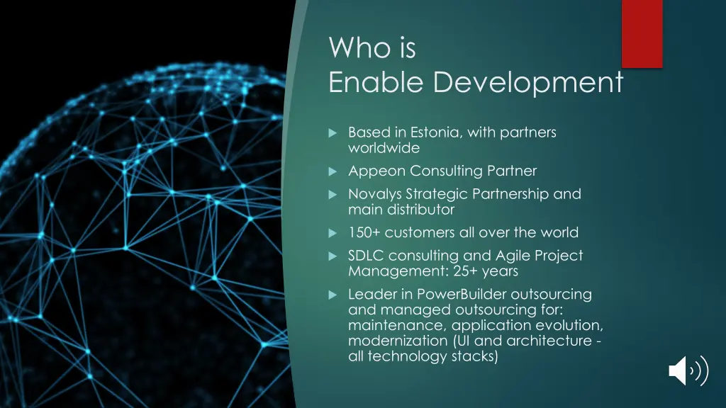 who is enable development