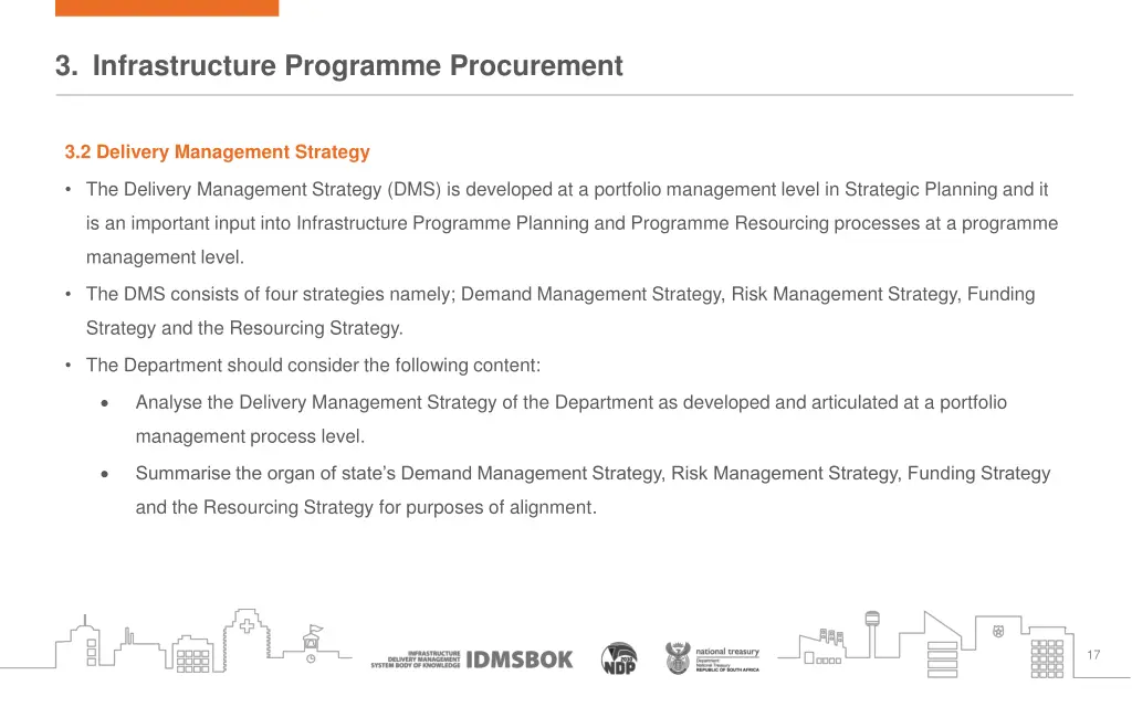 3 infrastructure programme procurement 1