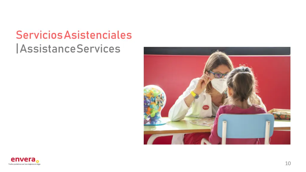 servicios asistenciales assistance services