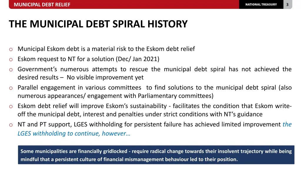 municipal debt relief 1