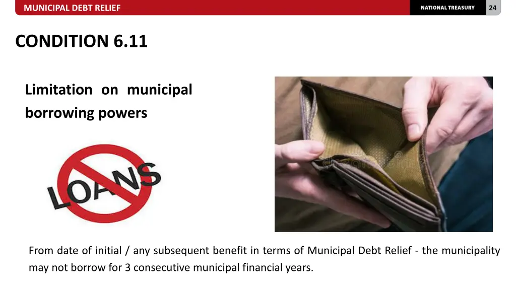 municipal debt relief 22