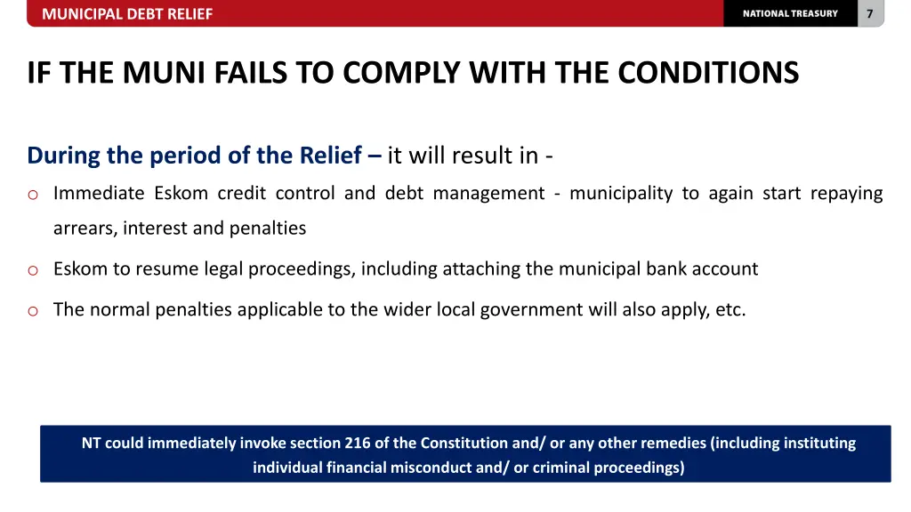 municipal debt relief 5