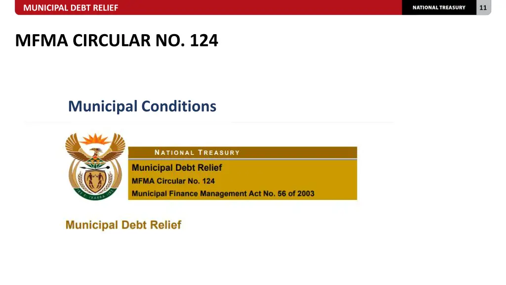 municipal debt relief 9