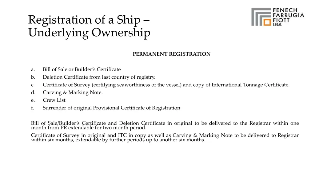 registration of a ship underlying ownership 1