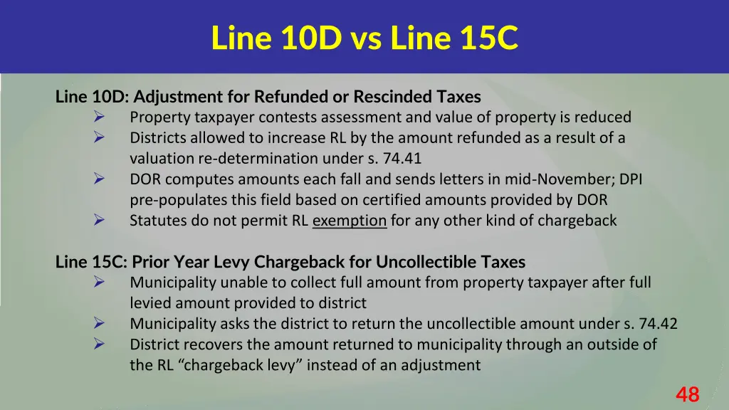 line 10d vs line 15c