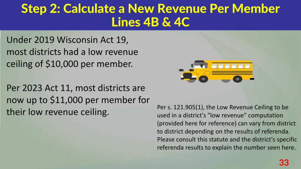 step 2 calculate a new revenue per member lines