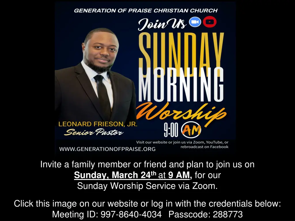 invite a family member or friend and plan to join