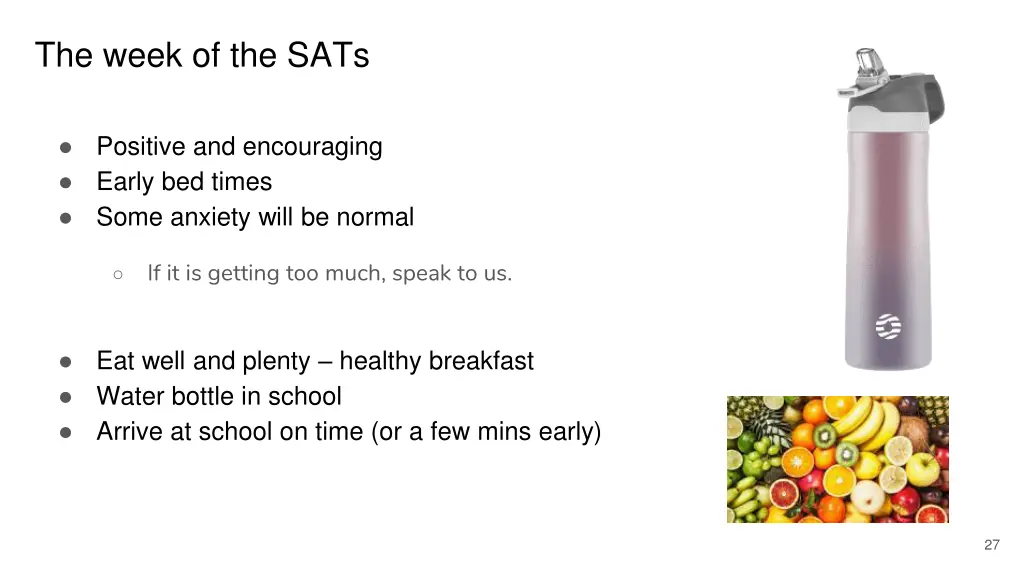 the week of the sats