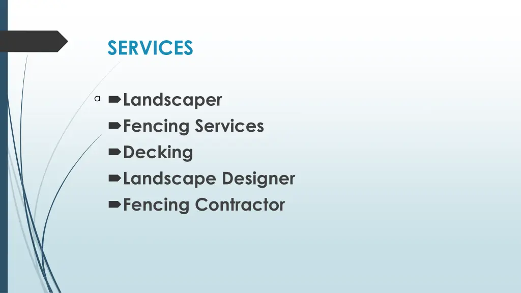 services