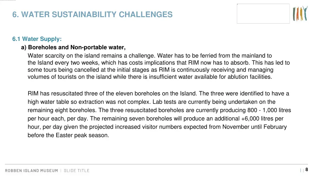 6 water sustainability challenges