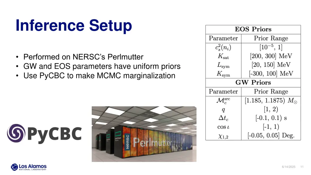 inference setup