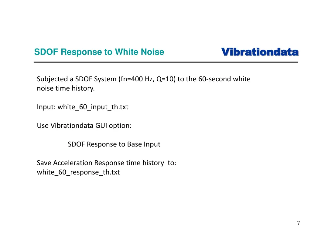 vibrationdata vibrationdata 4