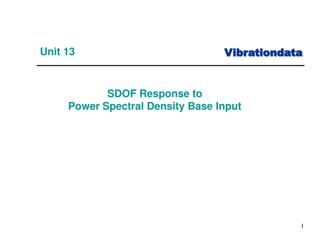 vibrationdata vibrationdata