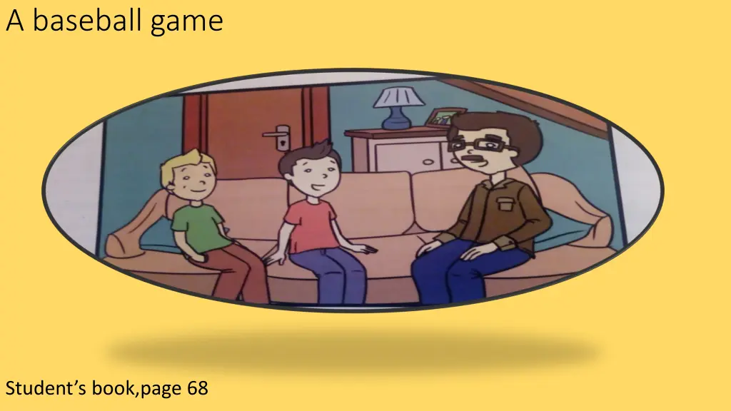 a baseball game