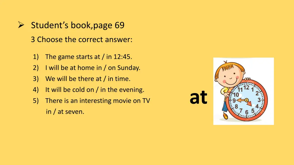 student s book page 69