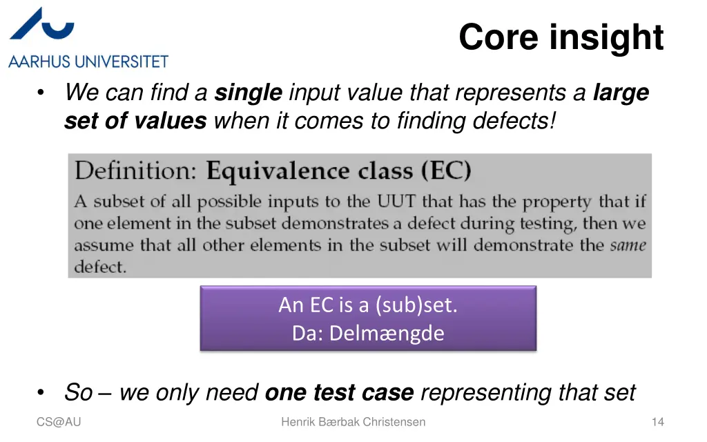 core insight