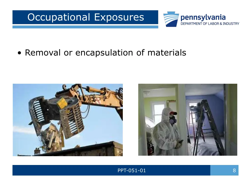 occupational exposures 1