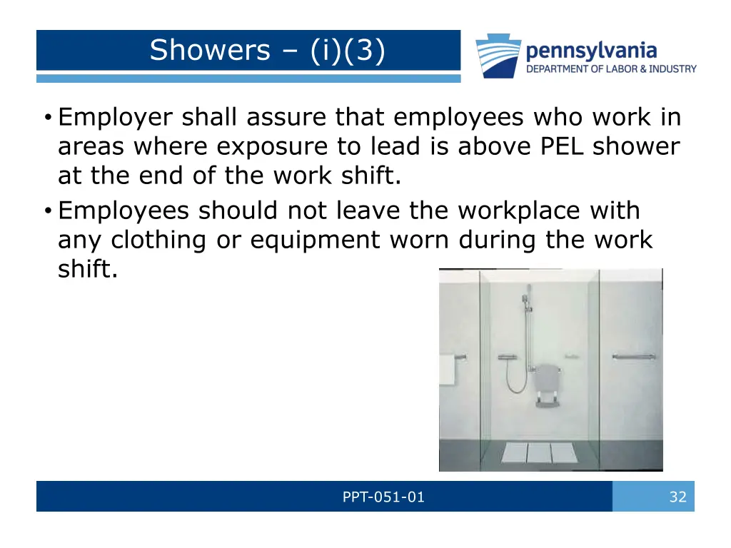 showers i 3