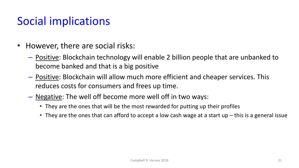 social implications 2
