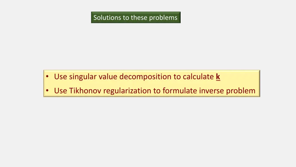 solutions to these problems