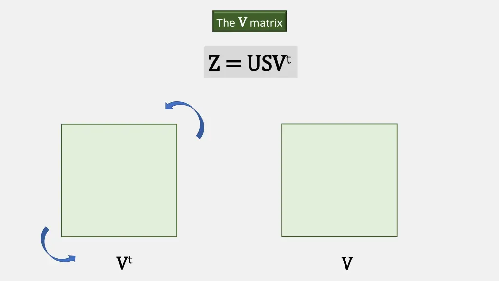 the v v matrix