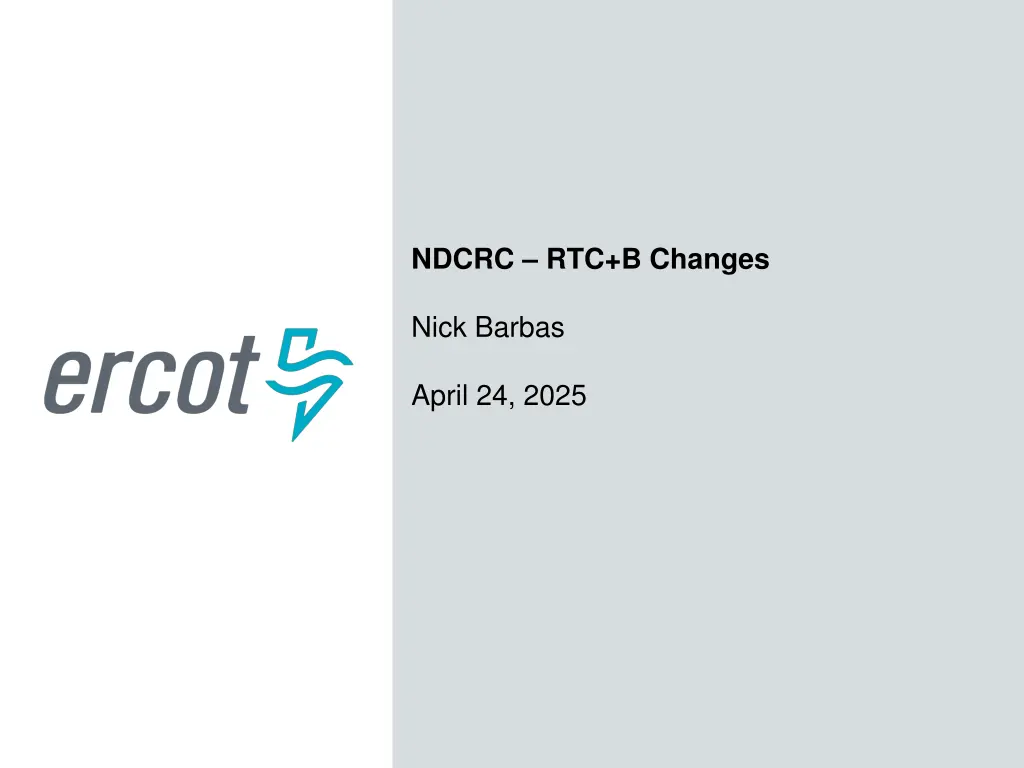 ndcrc rtc b changes