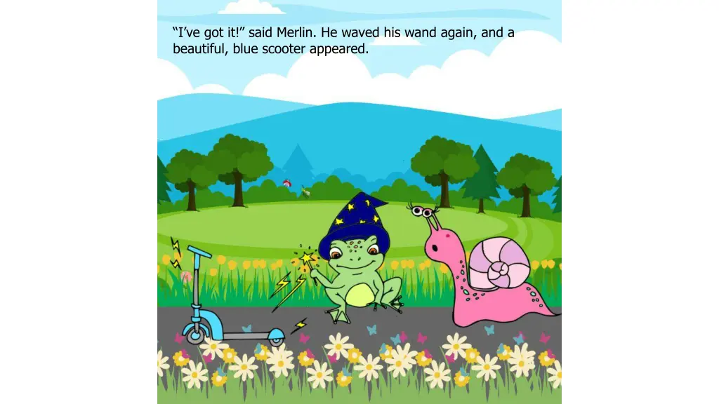 i ve got it said merlin he waved his wand again