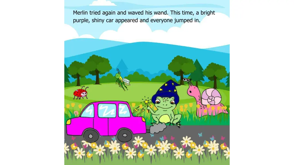 merlin tried again and waved his wand this time