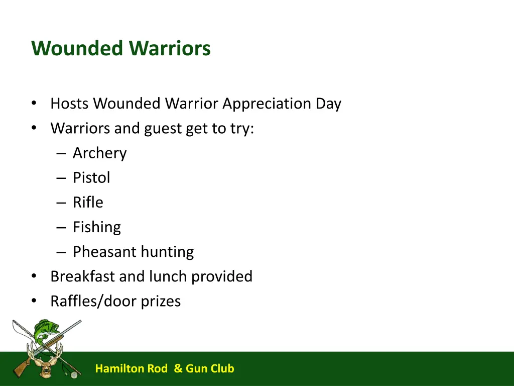 wounded warriors