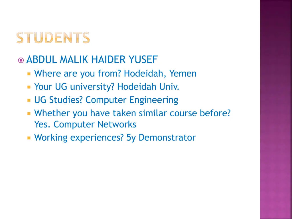 students 8