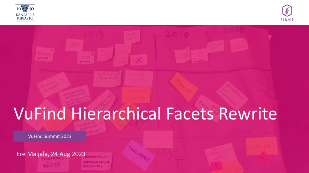 vufind hierarchical facets rewrite