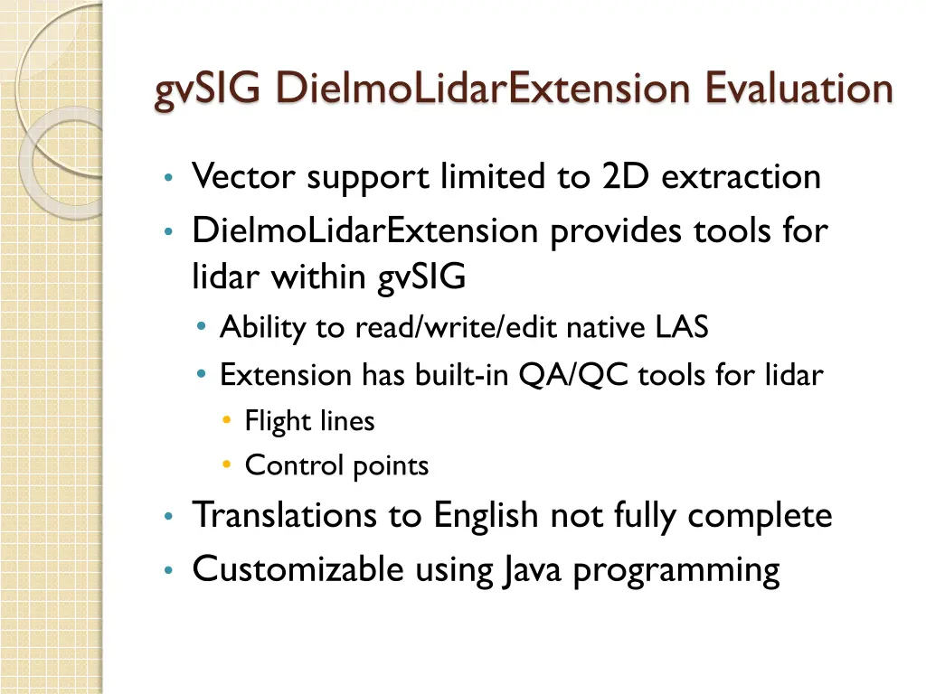 gvsig dielmolidarextension evaluation