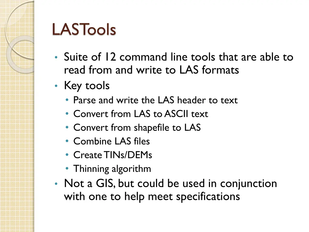 lastools