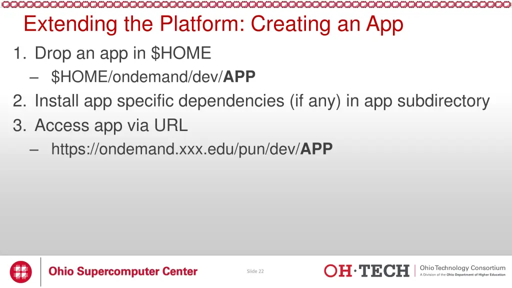 extending the platform creating an app 1 drop