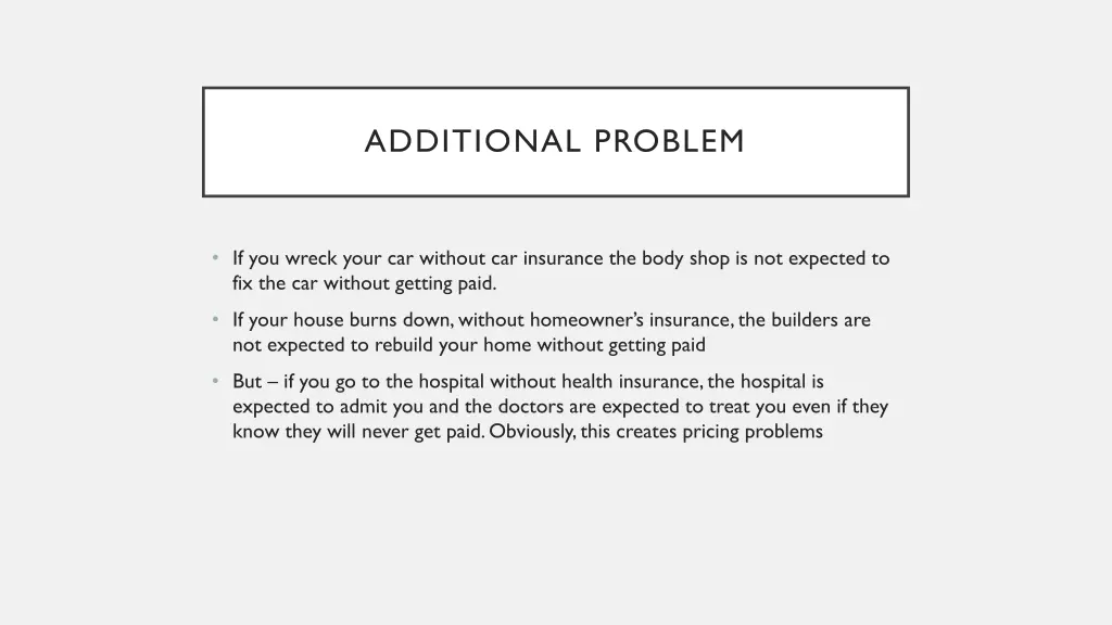 additional problem