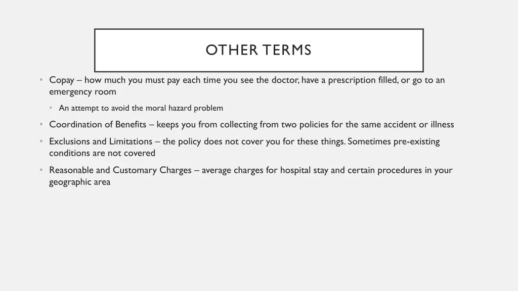 other terms